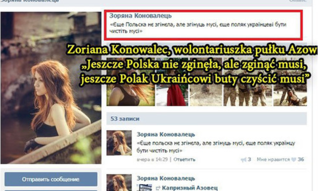 “Polska zginąć musi, a Polak Ukraińcowi buty czyścić”