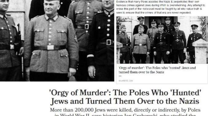 MSZ Izraela: Polacy pomagali nazistom w ZBRODNI. Dowody są przytłaczające