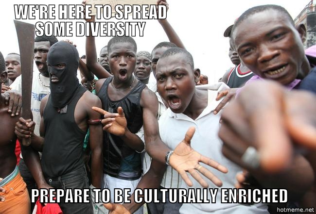 Trzeba wymienić europejczyków na młodych Afrykanów