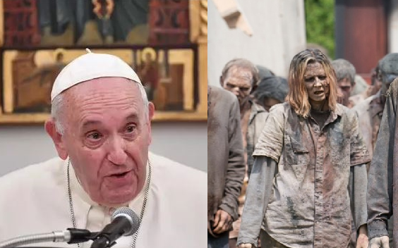 Papież porównał ludzi do zombie