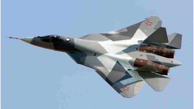 Rosyjski Su-57 Polska