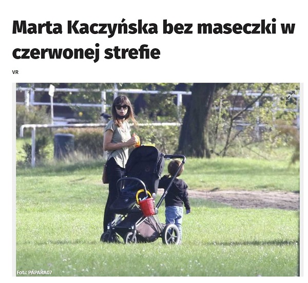 Marta Kaczyńska przyłapana na gorącym uczynku