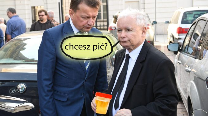 Wpadka na konferencji Kaczyńskiego i Błaszczaka! Wszyscy to widzieli