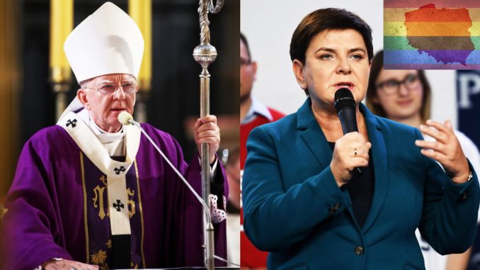 Arcybiskup i była premier przekonują radnych, żeby nie odrzucali uchwały anty-LGBT