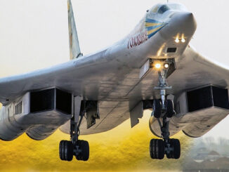 Rosyjski Tupolew Tu-160 to największy naddźwiękowy samolot na świecie.