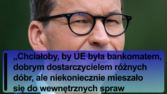 Morawiecki prowadził w Madrycie podwójną grę? „PiS wprowadza nas w niemały kłopot”