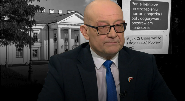 Ujawniamy. Próba korupcji i obrzydliwe SMS‑y rektora do podwładnych
