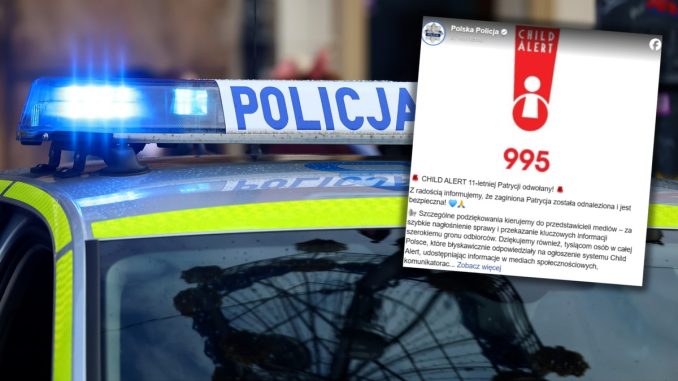 policjanci-odwolali-child-alert-podziekowali-jednej-grupie-zawodowej-screen-facebookpolicjapl