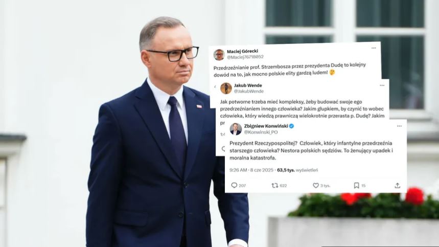 „Upadek i katastrofa”. Fala komentarzy po wypowiedzi Dudy