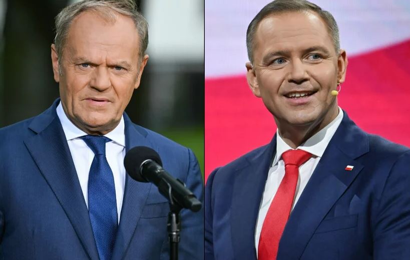 „Haniebne i skandaliczne”. Tusk atakuje Nawrockiego