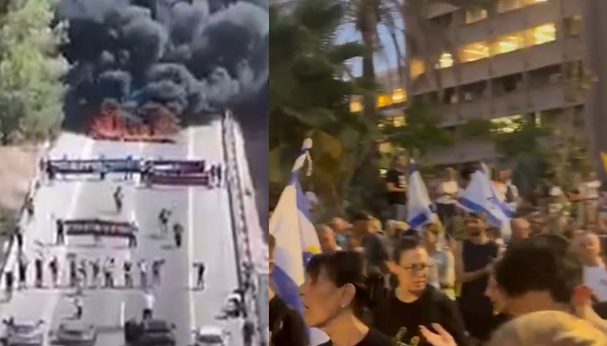 Pół miliona osób wyszło na ulice. Potężne protesty w Izraelu. „Ten koszmar musi się skończyć” niezależny dziennik polityczny