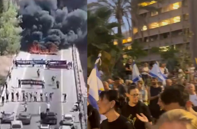 Pół miliona osób wyszło na ulice. Potężne protesty w Izraelu. „Ten koszmar musi się skończyć”