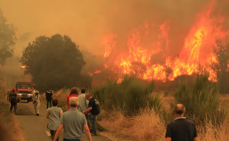 Rekordowe pożary w Europie