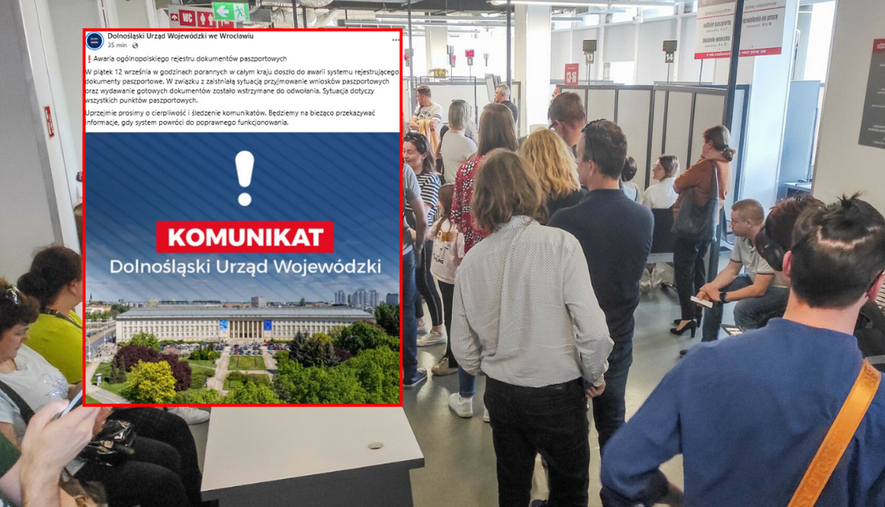 Problem z wydawaniem paszportów. „W całym kraju doszło do awarii”