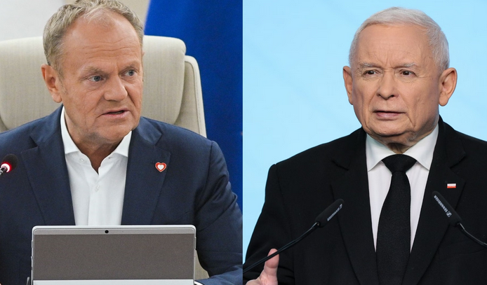 Jarosław Kaczyński atakuje Donalda Tuska. „Ewidentnie oderwany”