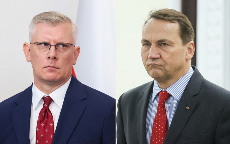 Radosław Sikorski uderza w szefa BBN. „Osoba z zaburzonym aparatem poznawczym”