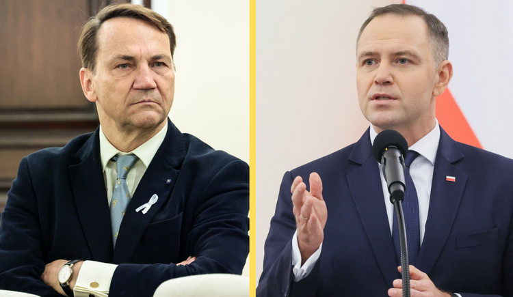 Radosław Sikorski pokazuje pismo do prezydenta Nawrockiego. „Bez odpowiedzi”