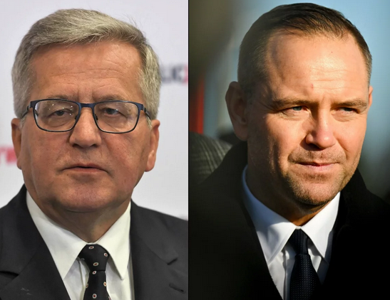 „Ocieranie się o zdradę narodową”. Komorowski ostrzega Nawrockiego