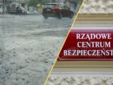 Intensywne opady deszczu i przymrozki nad Polską – służby gotowe do reakcji