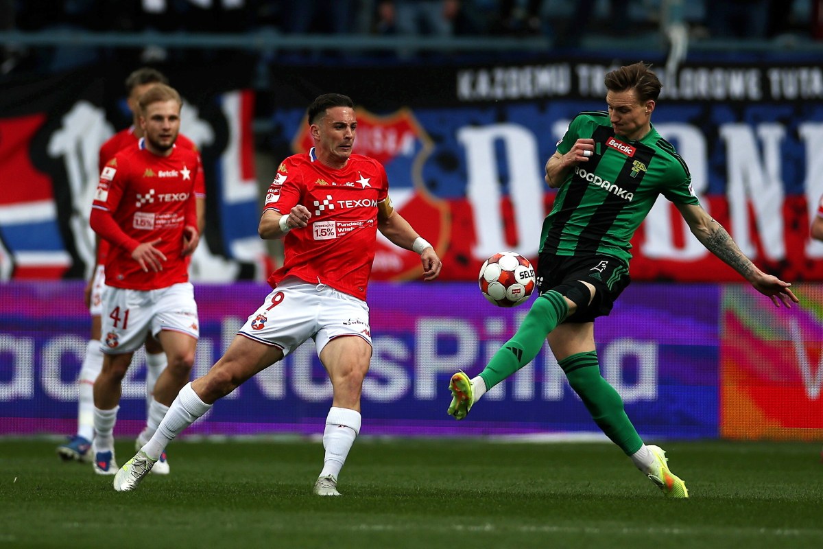 Wisła Kraków bez kluczowego napastnika do końca sezonu