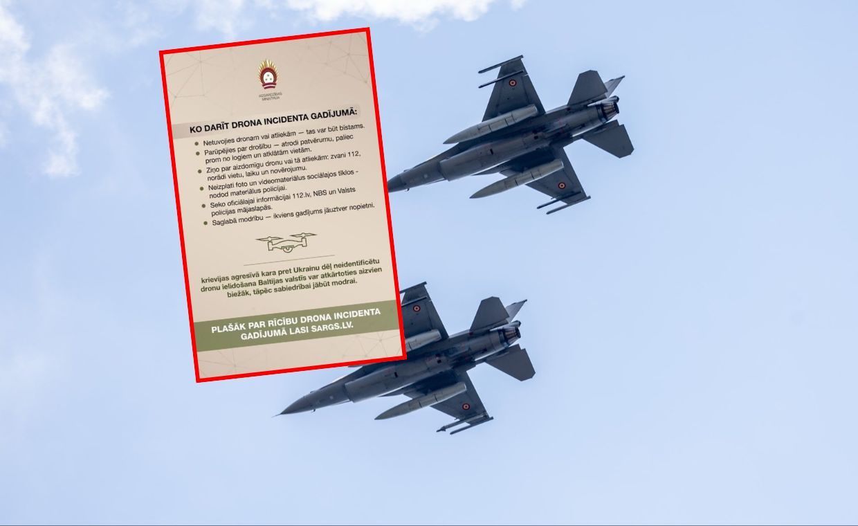 NATO zestrzeliło drona nad Estonią: ostrzeżenie przed zagrożeniem z powietrza