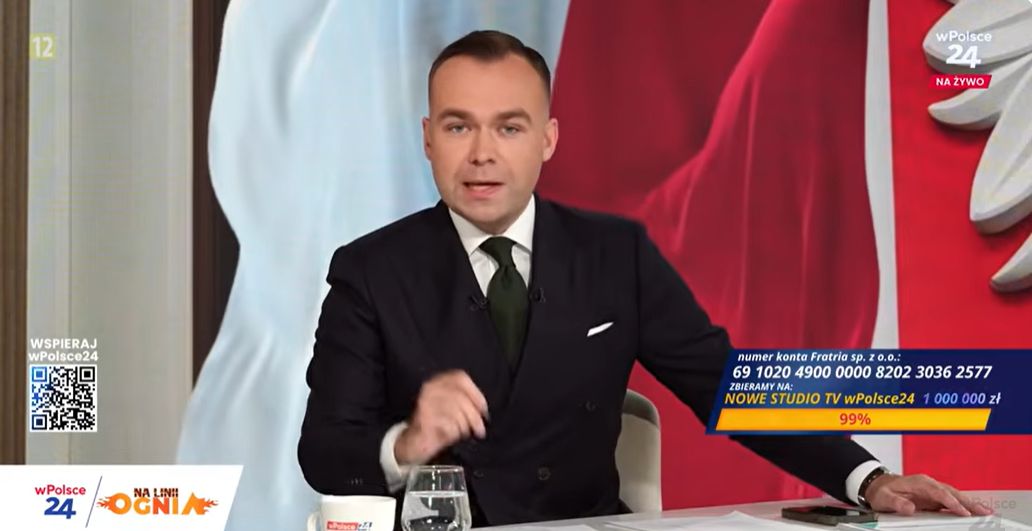 Kontrowersyjne słowa dziennikarza wPolsce24 wywołują burzę