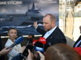 Polska Marynarka Wojenna realizuje historyczny kontrakt stoczniowy w Szczecinie