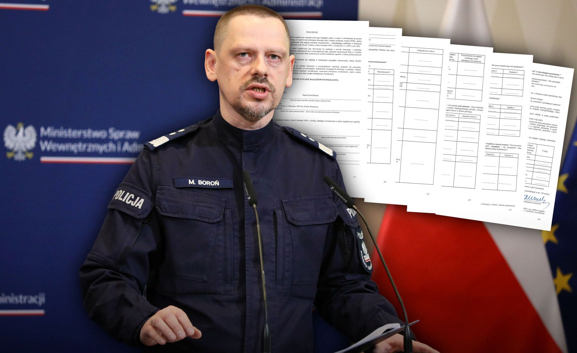 Znaczące wynagrodzenie szefa polskiej policji: ujawniono szczegóły