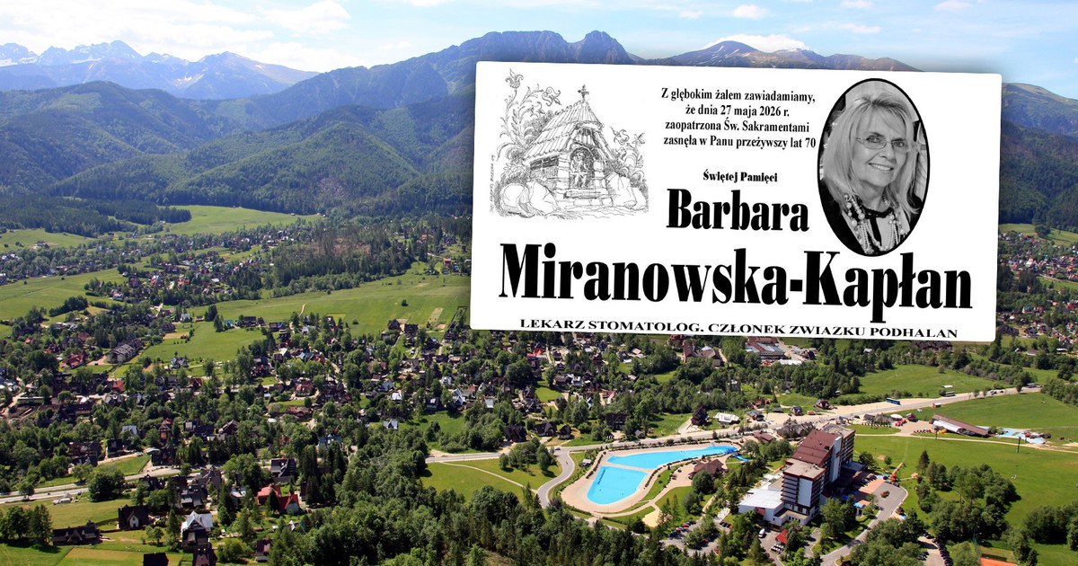Zakopane Żegna Barbarę Miranowską-Kapłan – Wybitną Lekarkę i Społeczniczkę