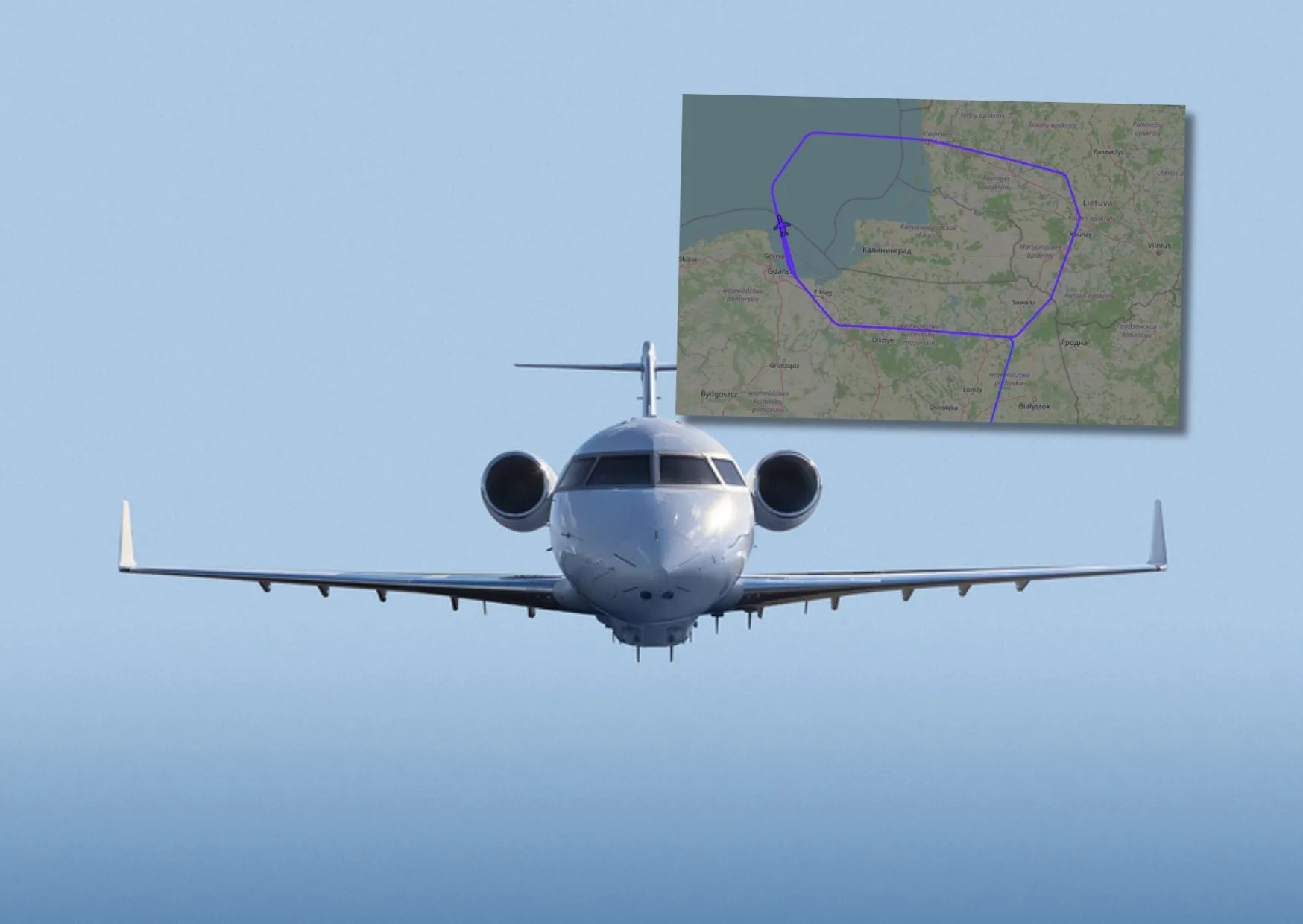 Amerykański Bombardier ARTEMIS II nad Polską: Misja Wywiadowcza nad Morzem Bałtyckim