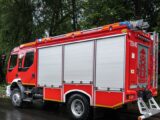 Potężny pożar składowiska odpadów w Nowym Modlinie opanowany