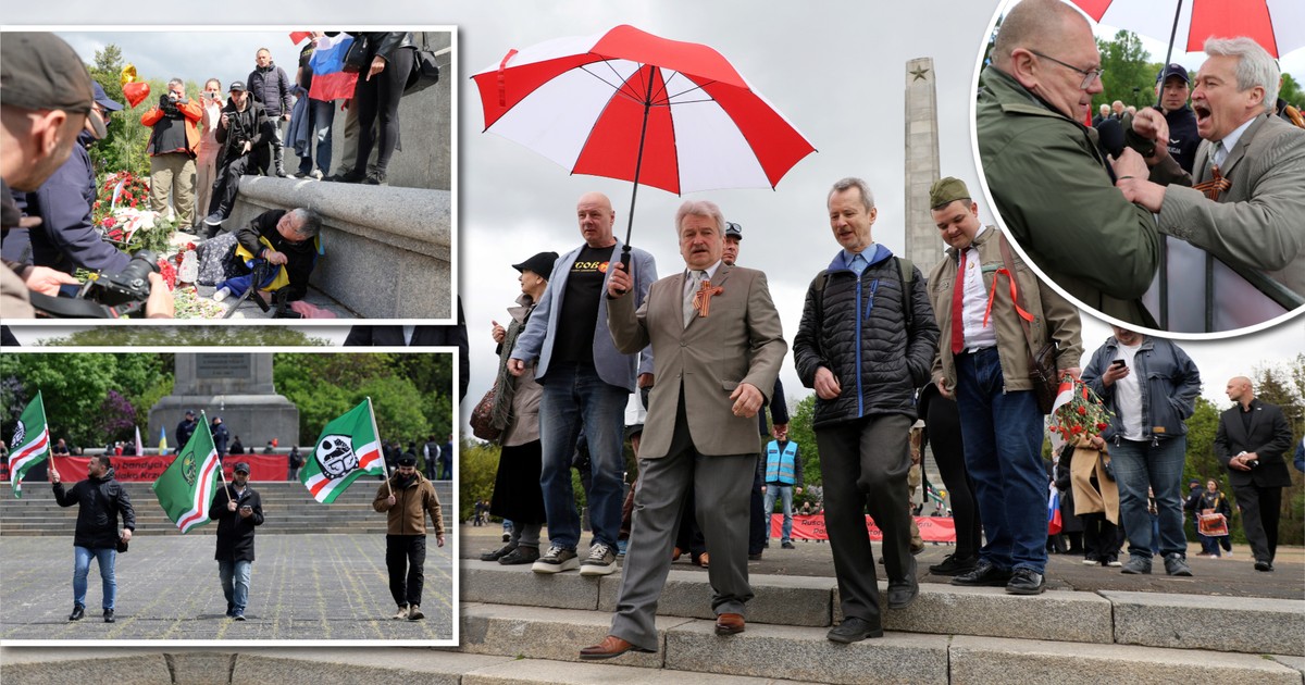 Napięcia przy Mauzoleum Żołnierzy Radzieckich w Warszawie: Incydenty podczas obchodów Dnia Zwycięstwa
