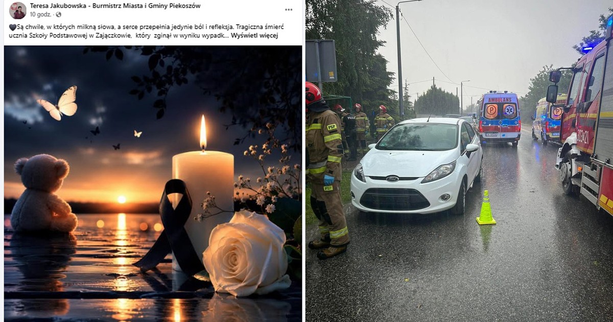 Tragiczny wypadek pod Kielcami: Społeczność żegna młodego piłkarza