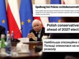 Załamanie w PiS: Międzynarodowe media o konflikcie w partii Kaczyńskiego