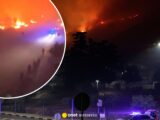 Hiszpańscy strażacy walczą z niszczycielskimi pożarami lasów