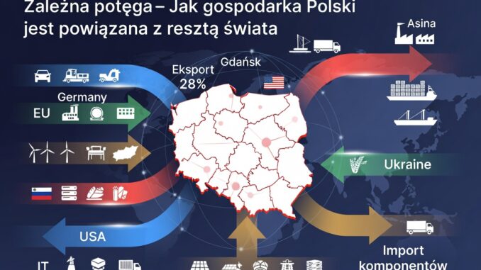 Zależna potęga. Jak gospodarka Polski jest powiązana z resztą świata