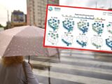 Zmienna Pogoda w Polsce: Opady, Burze i Silny Wiatr w Nadchodzących Dniach