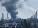 Pożar w Rafinerii Slovnaft: Gęsty Dym nad Bratysławą