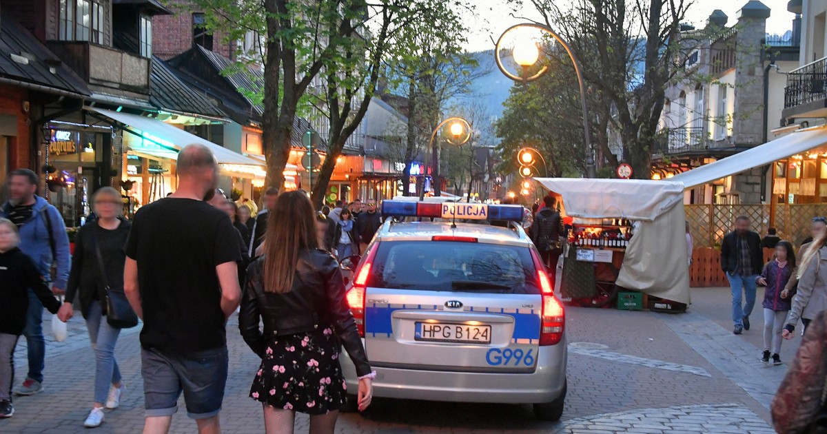 Zabawa Brytyjczyków w Zakopanem skończyła się interwencją policji