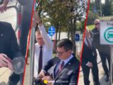 Kontrowersje wokół usunięcia znaku SCT w Krakowie z udziałem Grzegorza Brauna