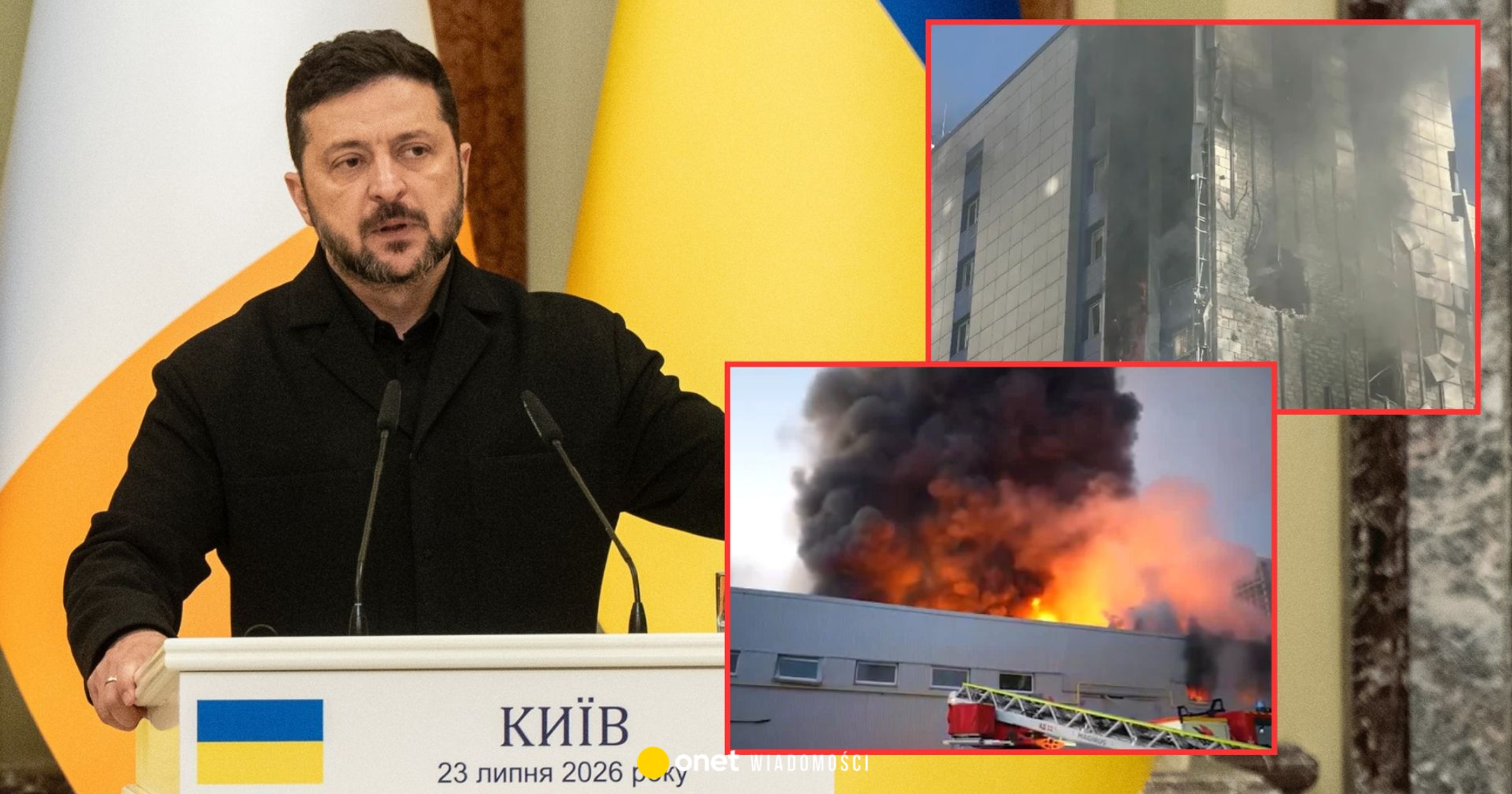 Rosyjskie ataki na Ukrainę: Prezydent Załęski wzywa do zaostrzenia sankcji