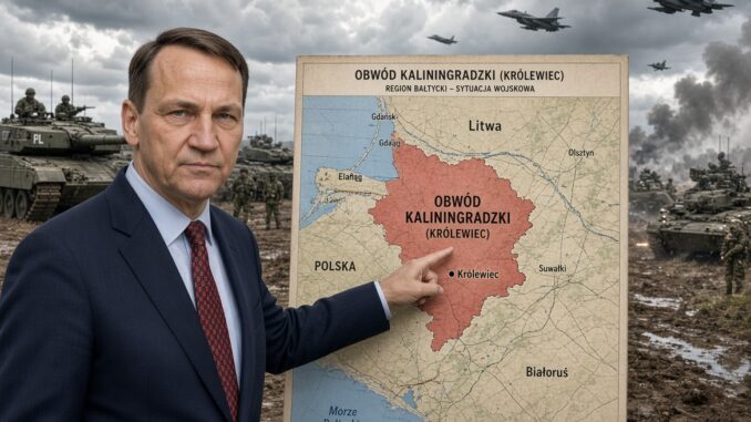 Sikorski zaproponował przeprowadzenie ćwiczeń NATO o charakterze ofensywnym przy Królewcu!