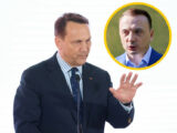 Łukasz Gibała żąda przeprosin od Radosława Sikorskiego przed wyborami