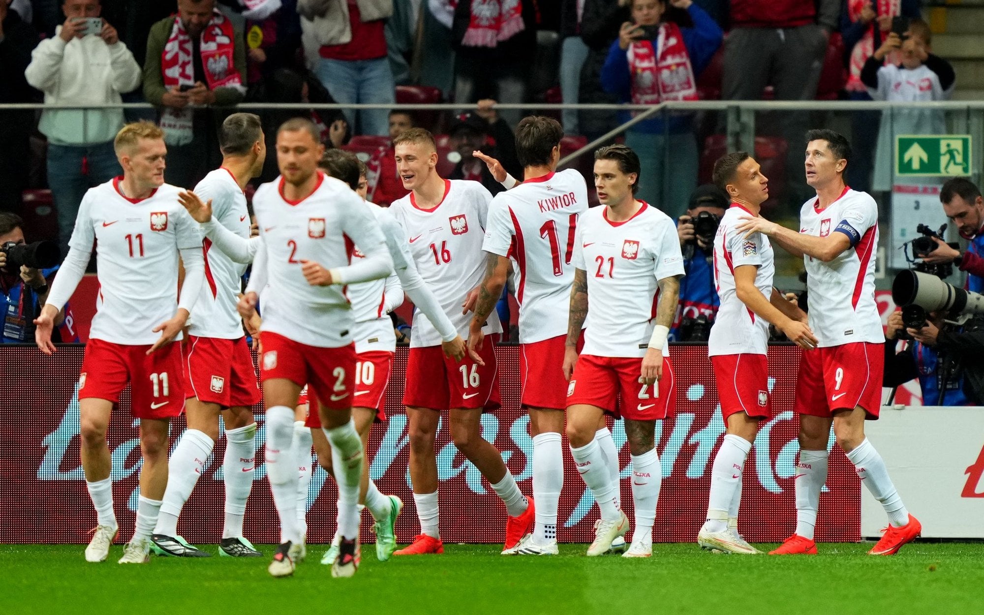Polska deklasuje Rumunię w Lidze Narodów dzięki hat-trickowi Lewandowskiego